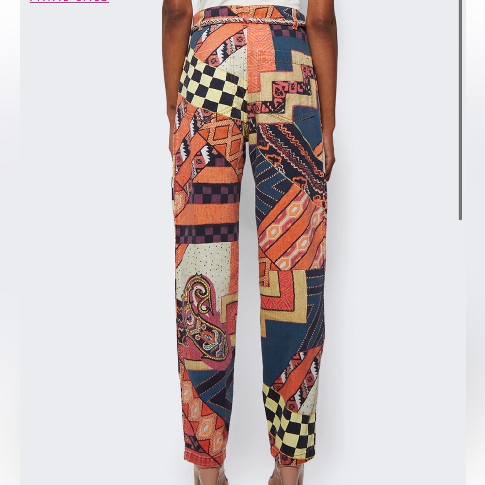 NEW NWT Etro CLASSIC Jeans MULTICOLOR - Picture 3 of 7